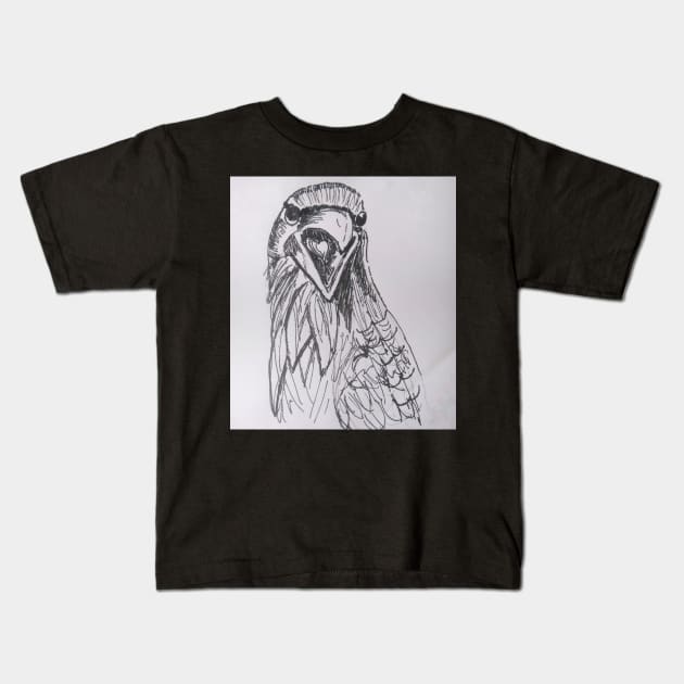 The Raven Kids T-Shirt by San Mould Art